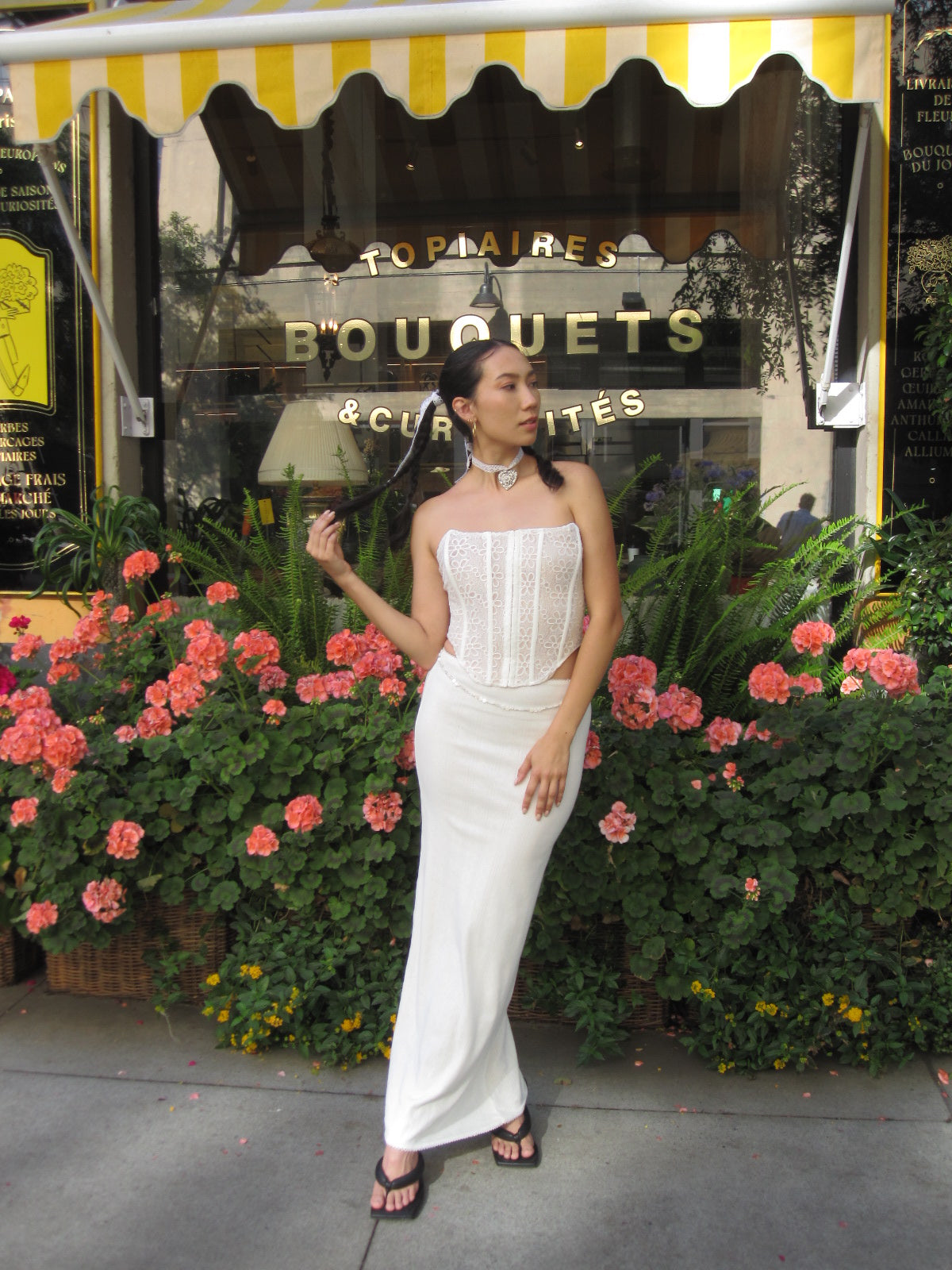Lace Floral Corset