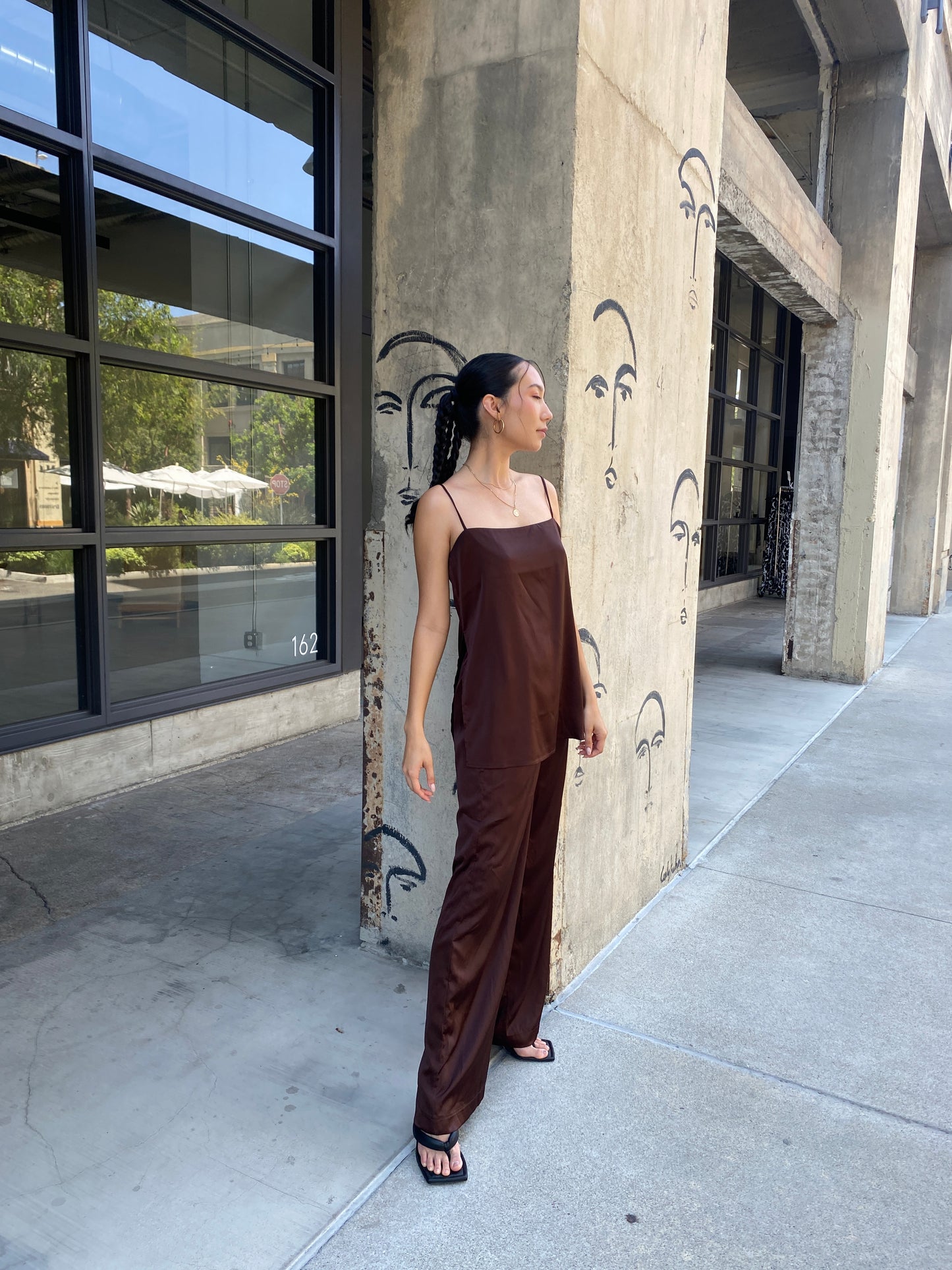 Chloe Satin Set