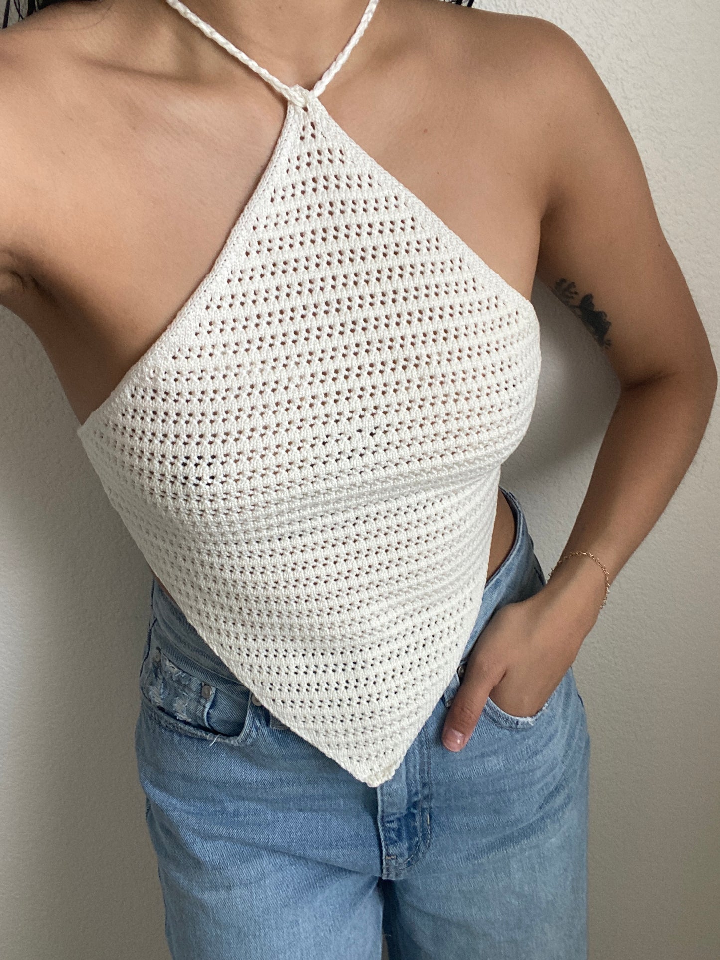 Crochet Halter Tank