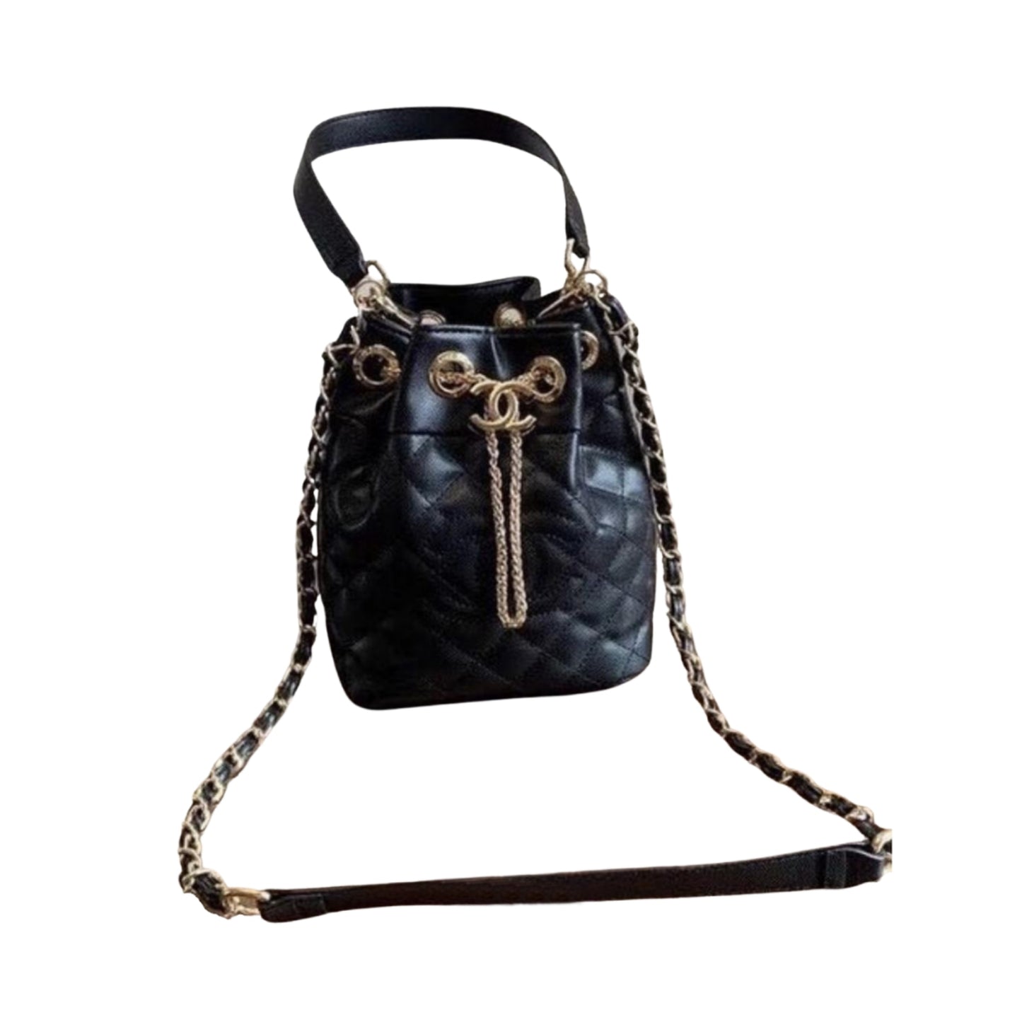 CC VIP Gift Bucket Shoulder/Crossbody and Top Handle Bag