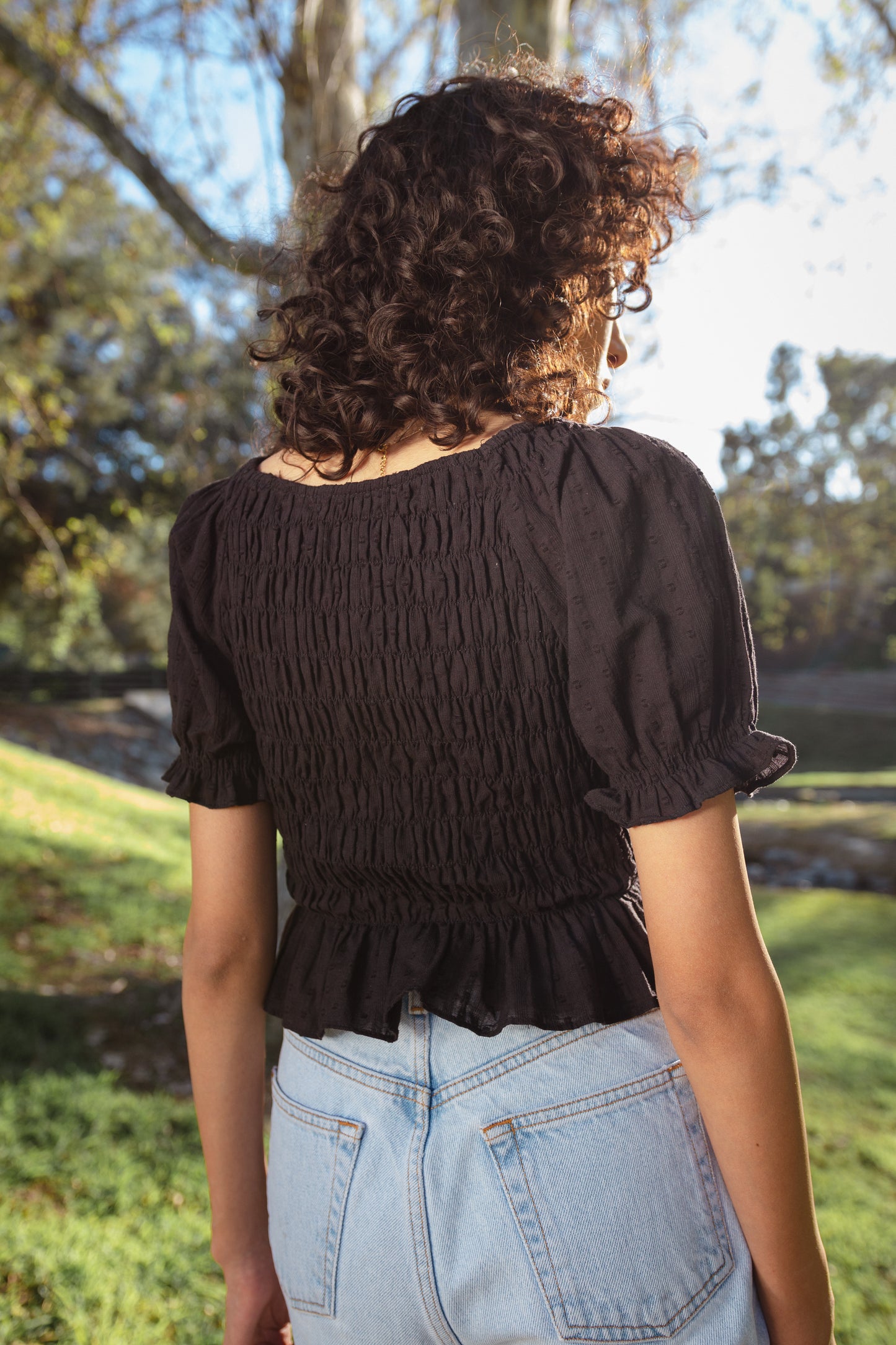 Blair Peplum Top