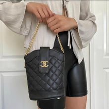 Load image into Gallery viewer, CC VIP Gift Black Crossbody Bag in Gold Hardware
