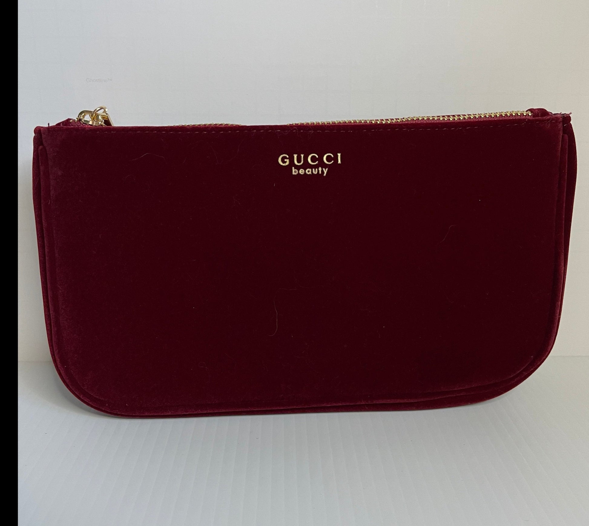 Gucci Beaute Pouch Clutch Black Velvet w/o Chain – Capsule Gems