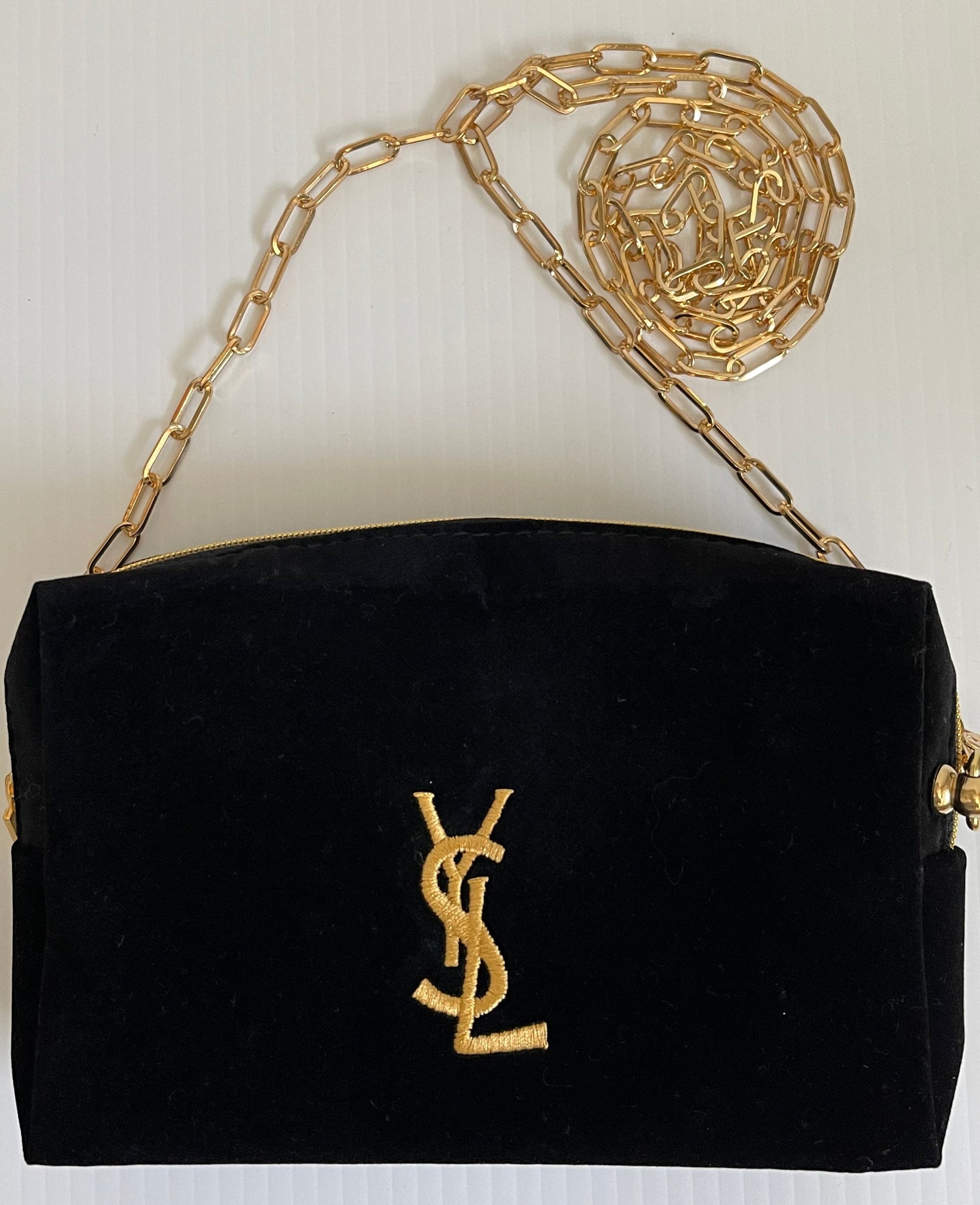 YSL cosmetic shops bag