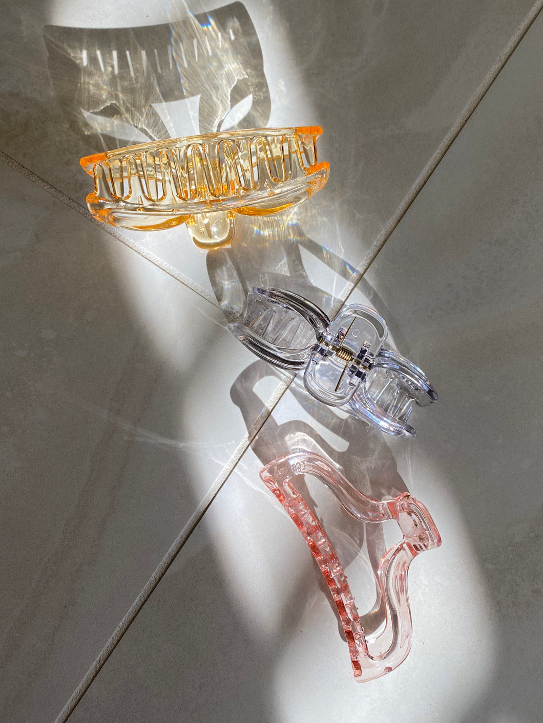 Translucent Claw Clips