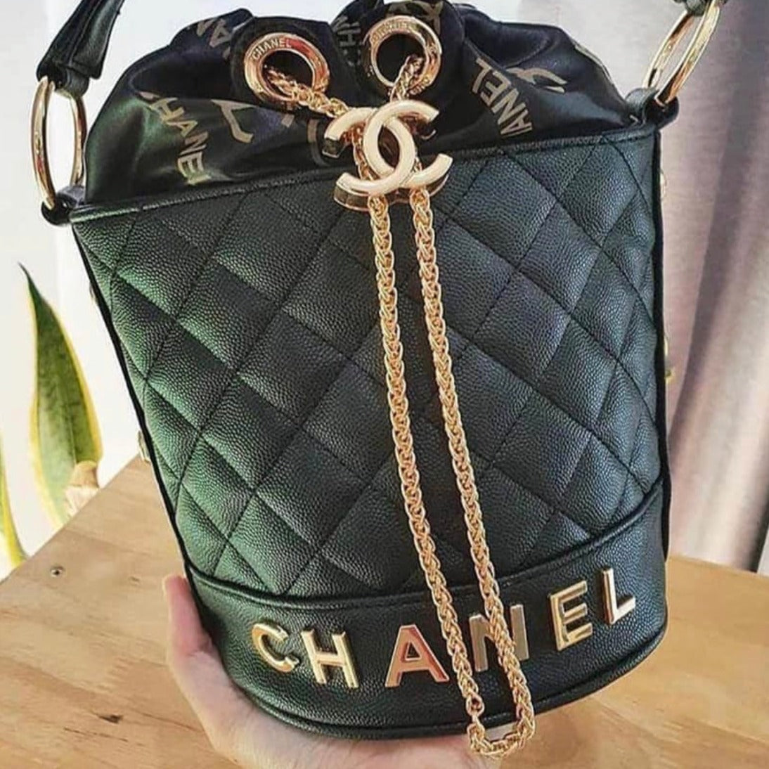 Chanel gift Bucket. Size:8 inches,have - Chanel VIP Gifts